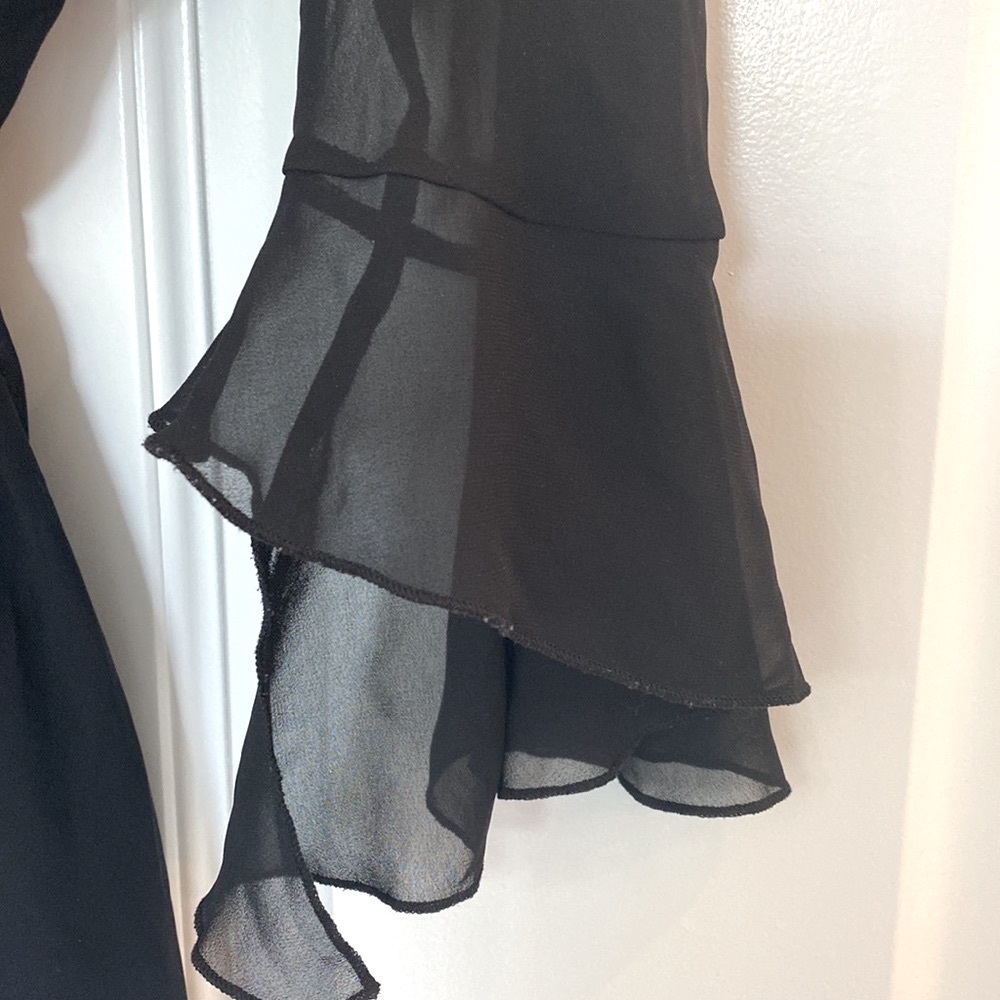 2 pc beaded chiffon nightwear set - M - Picture 5 of 7